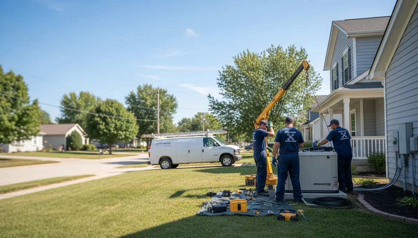 Generator Installation in Sandyville, WV near me
